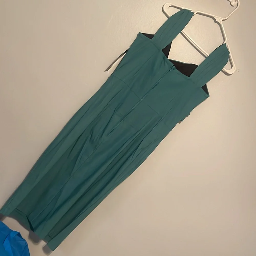 New with tags stop staring midi fitted dress with stretch size 16 - Picture 2 of 5